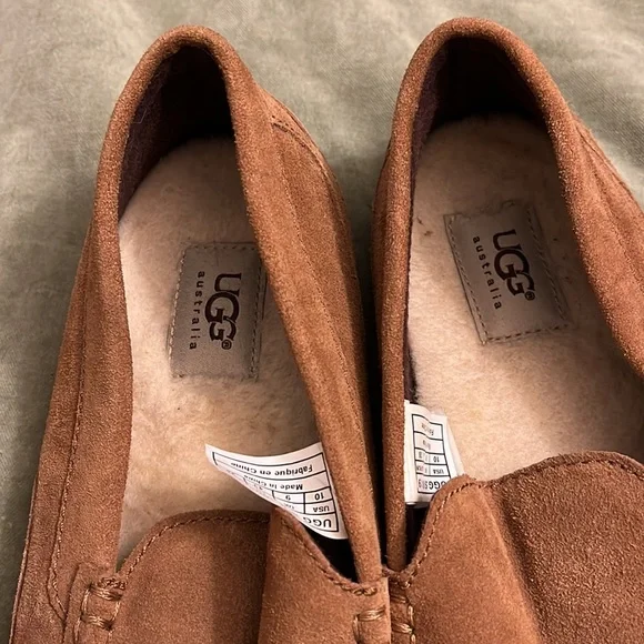 Men’s Ugg Australia Adler Suede Slipper Size 10 - Picture 2 of 5